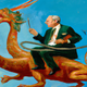 A DALL E illustration of Richard Nixon